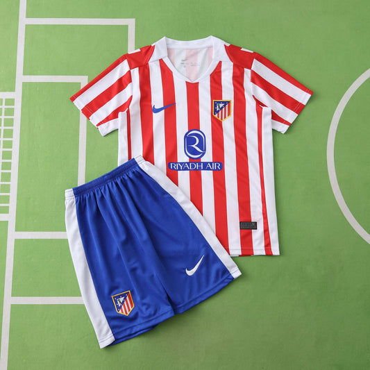 Atletico Madrid Home Set 25/26 Kids