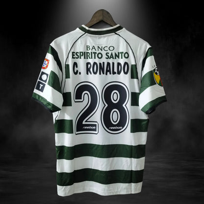 SPORTING LISBON 2001-03 RETRO HOME SHIRT