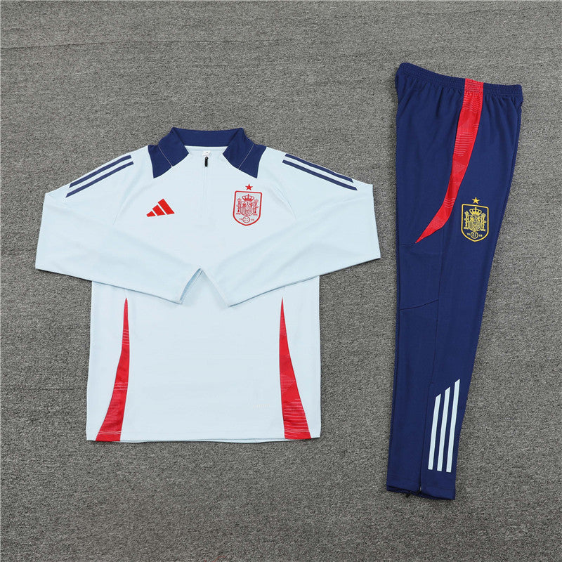 SPAIN BLUE AND WHITE TRACKSUIT