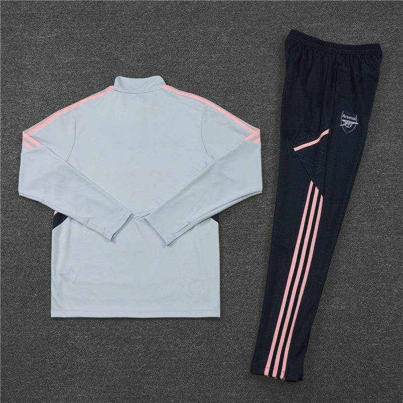 ARSENAL DARK BLUE AND WHITE TRACKSUIT