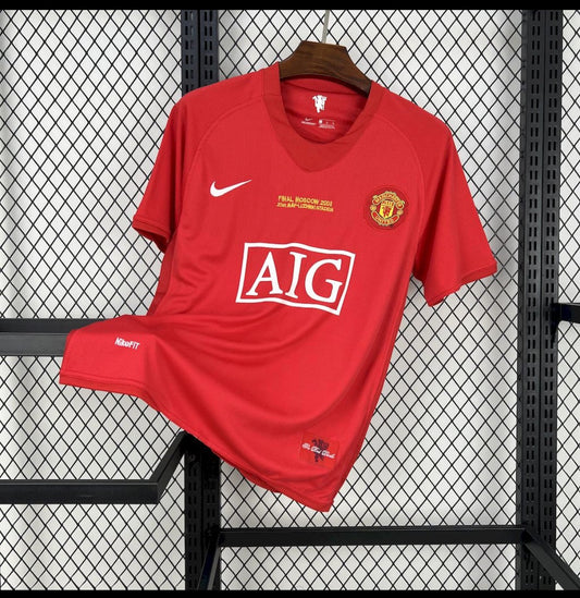 Manchester United Home Shirt 07/08