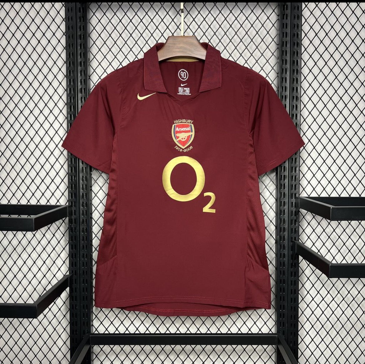 Arsenal Home Shirt 05/06