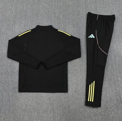 JUVENTUS BLACK AND YELLOW TRACKSUIT