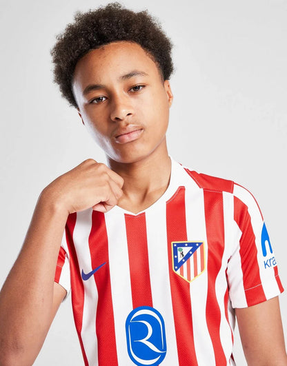 NIKE ATLETICO MADRID 2025/26 HOME SHIRT JUNIOR