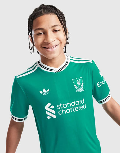 ADIDAS ORIGINALS LIVERPOOL FC 2025/26 THIRD SHIRT JUNIOR