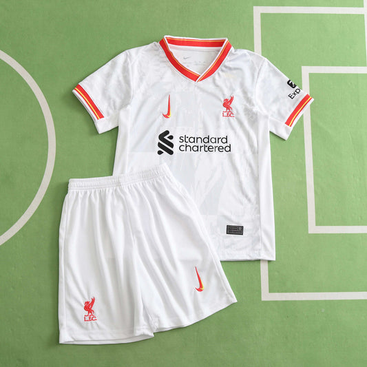 Liverpool Away Set Kids 24/25