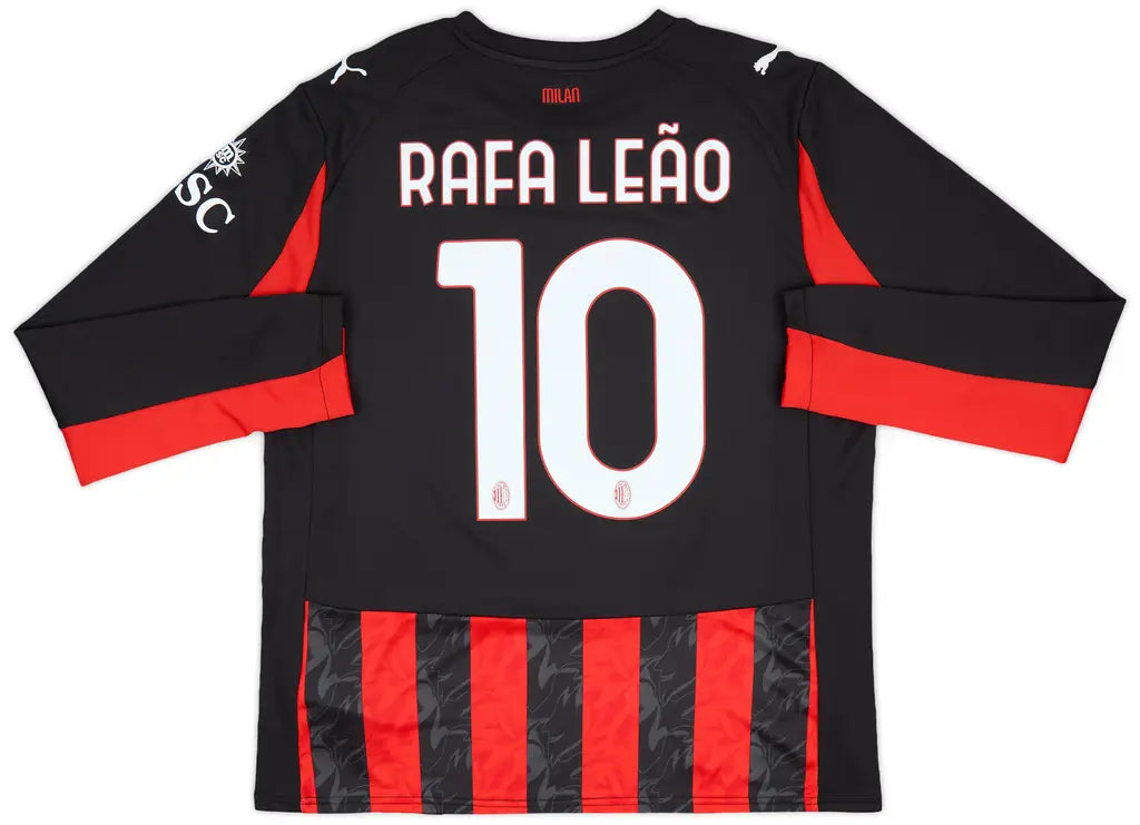 AC MILAN 2025/26 LONG SLEEVE HOME SHIRT