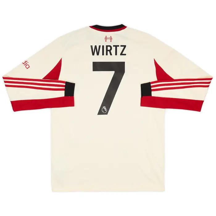 Liverpool FC 2025/26 Long Sleeve Jersey - Official Fan Style